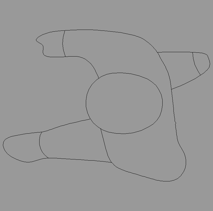Bloque Autocad Vista de Persona 25 en Planta